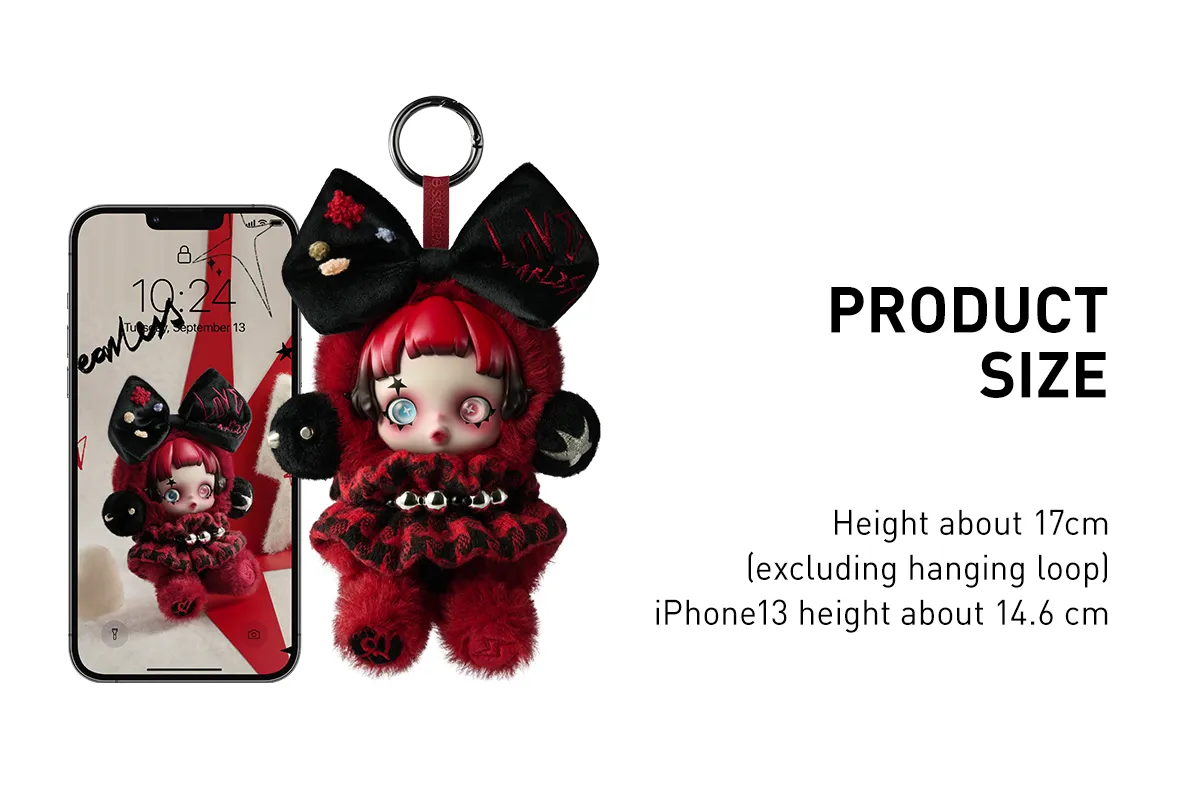 Pop Mart SKULLPANDA Plush-6kHz - Image 4