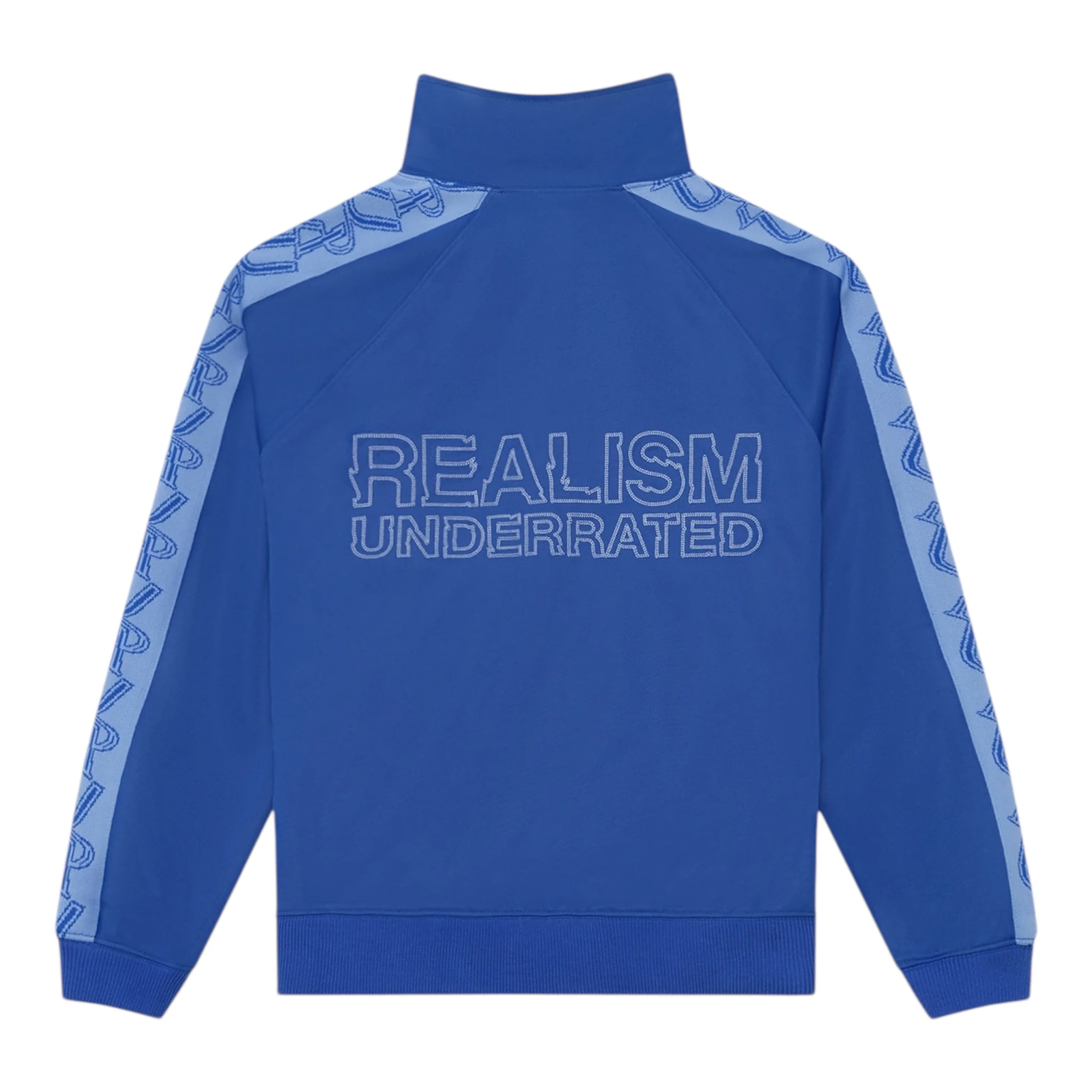 REALISM X UNDERRATED Run Line Track Jacket - Blue - Image 2