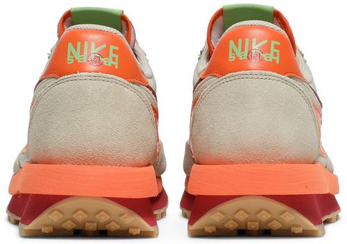 Sacai x Nike LD Waffle CLOT 'Net Orange Blaze' - Image 4