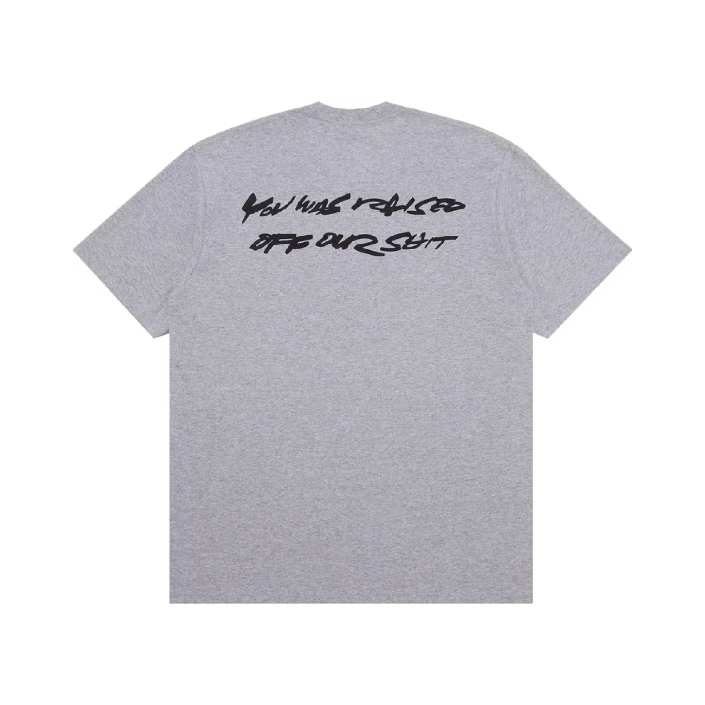 Supreme Futura Box Logo Tee - Heather Grey (SS24) - Image 2