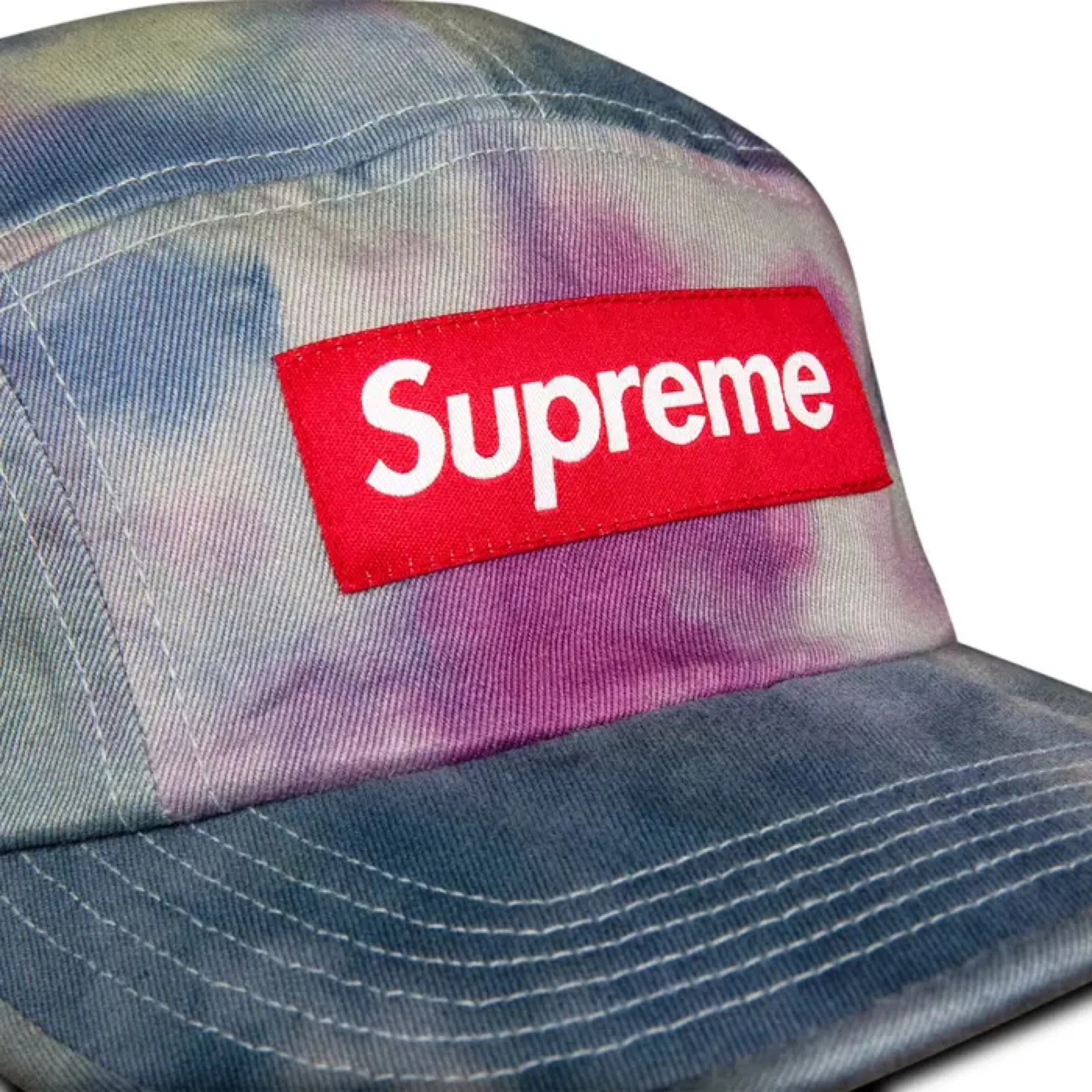 Supreme Washed Chino Twill Camp Cap - Multicolor (SS21) - Image 3