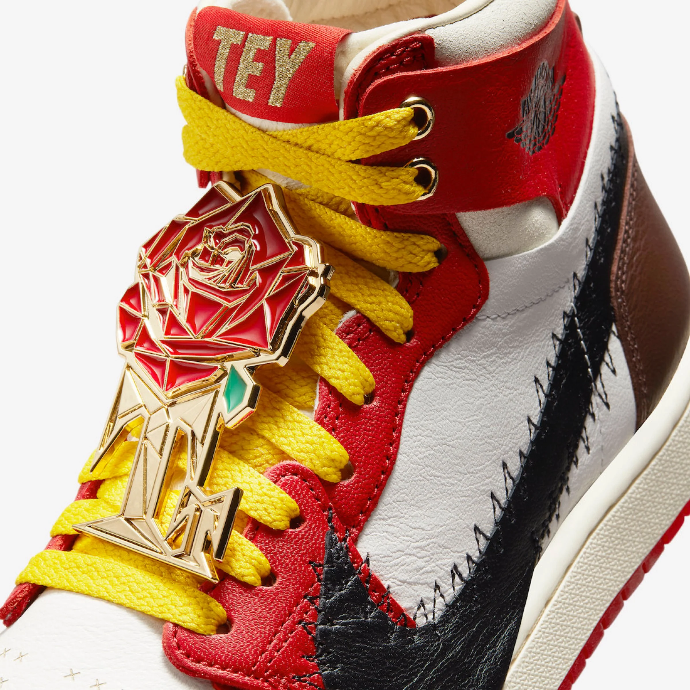 Teyana Taylor x Air Jordan 1 High Zoom Air CMFT 2 'A Rose From Harlem' (Women's) - Image 7