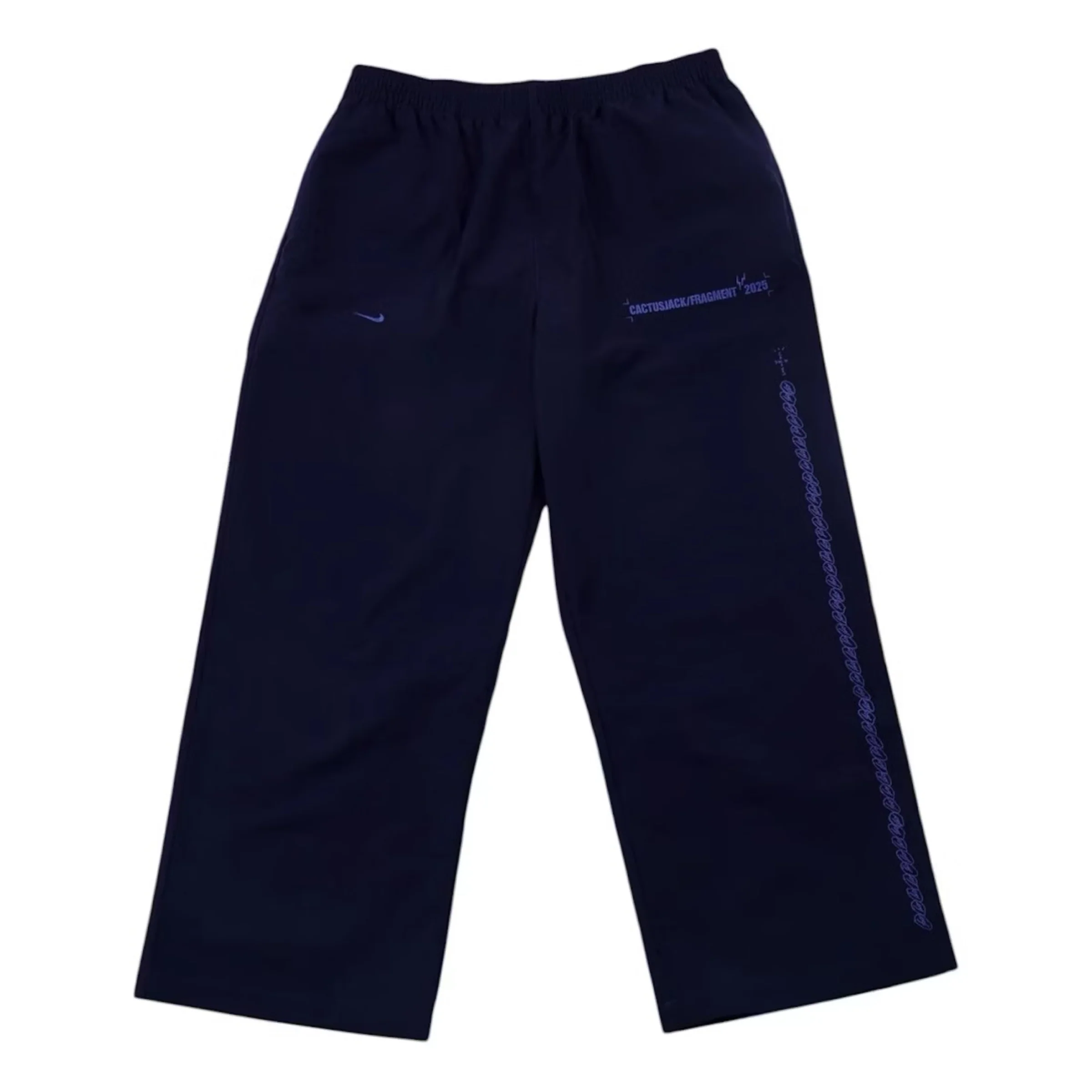 Travis Scott Cactus Jack x Fragment x Nike Tokyo Windbreaker Pants - Navy