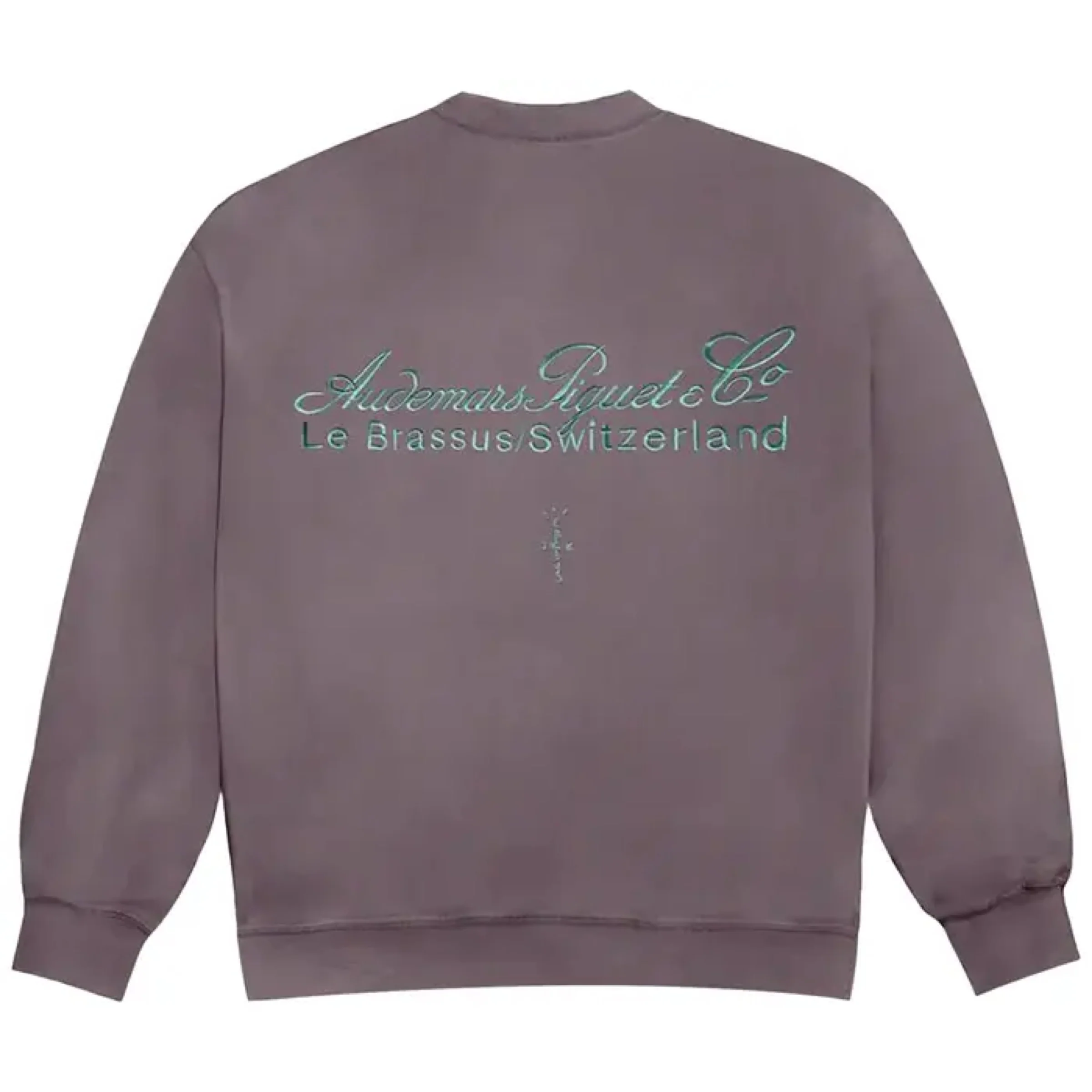 Travis Scott CJ x Audemars Piguet Logo II Crewneck - Purple - Image 2