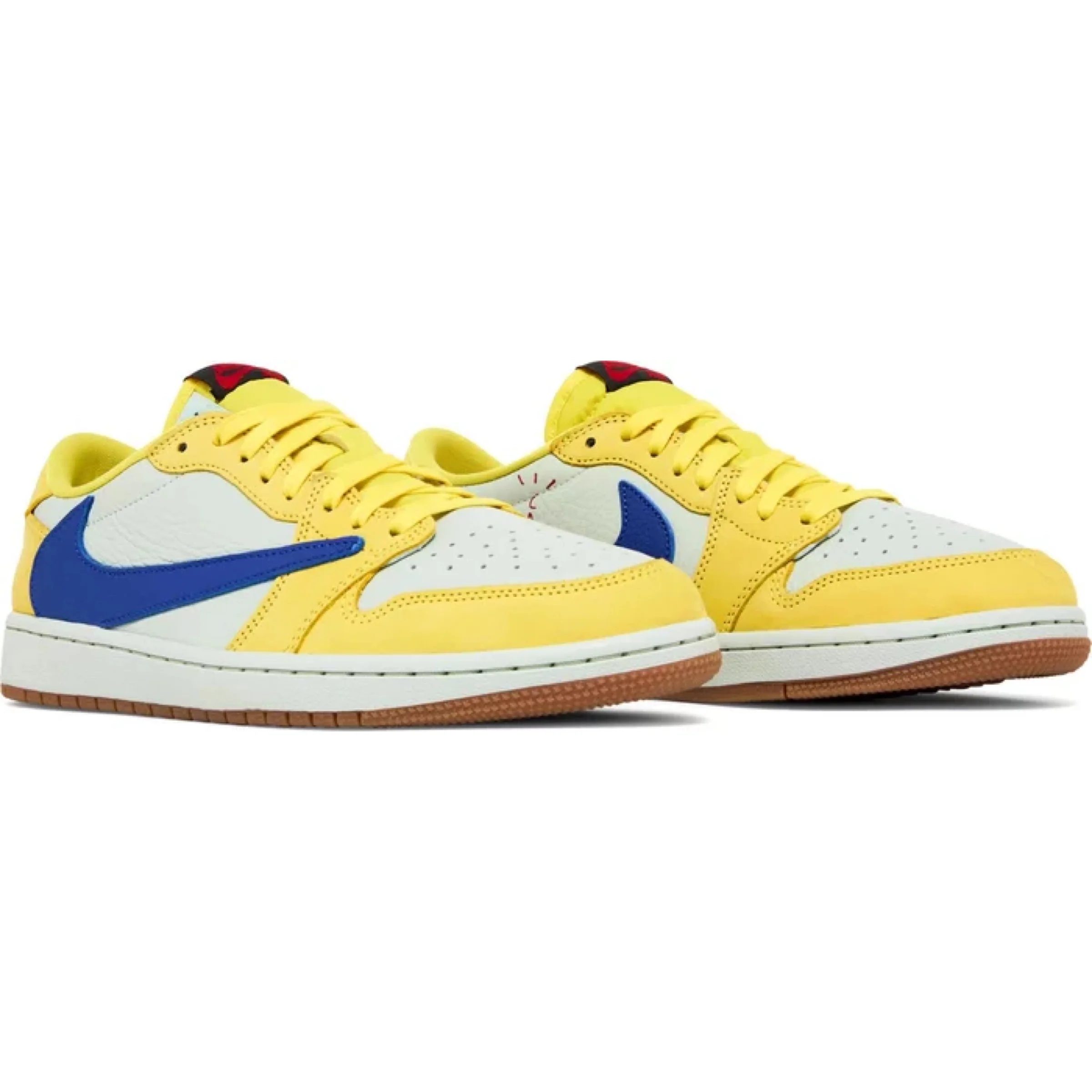 Travis Scott x Air Jordan 1 Retro Low OG SP 'Canary' (Women's) - Image 5