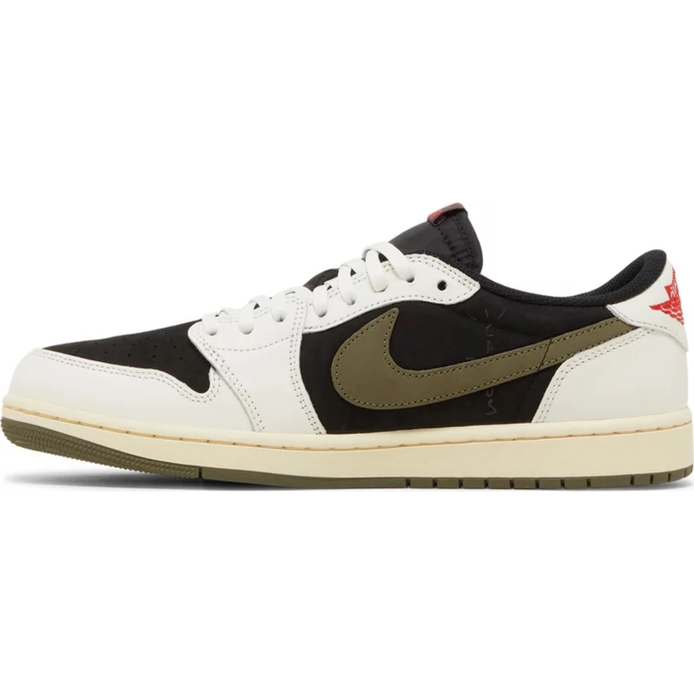Travis Scott x Air Jordan 1 Retro Low OG SP 'Olive' (Women's) - Image 2