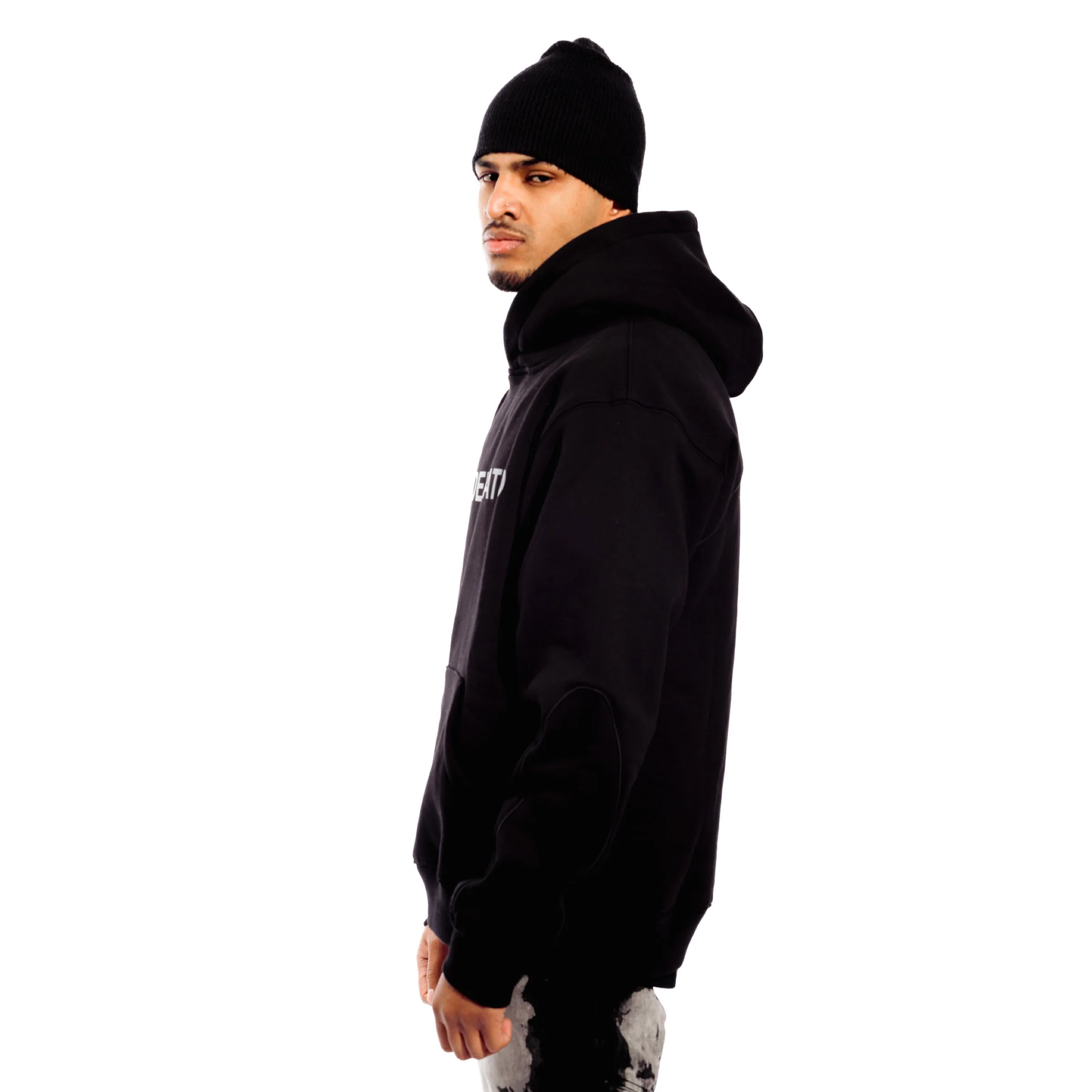 UNDERRATED 3M Reflective Hoodie - Black - Image 6