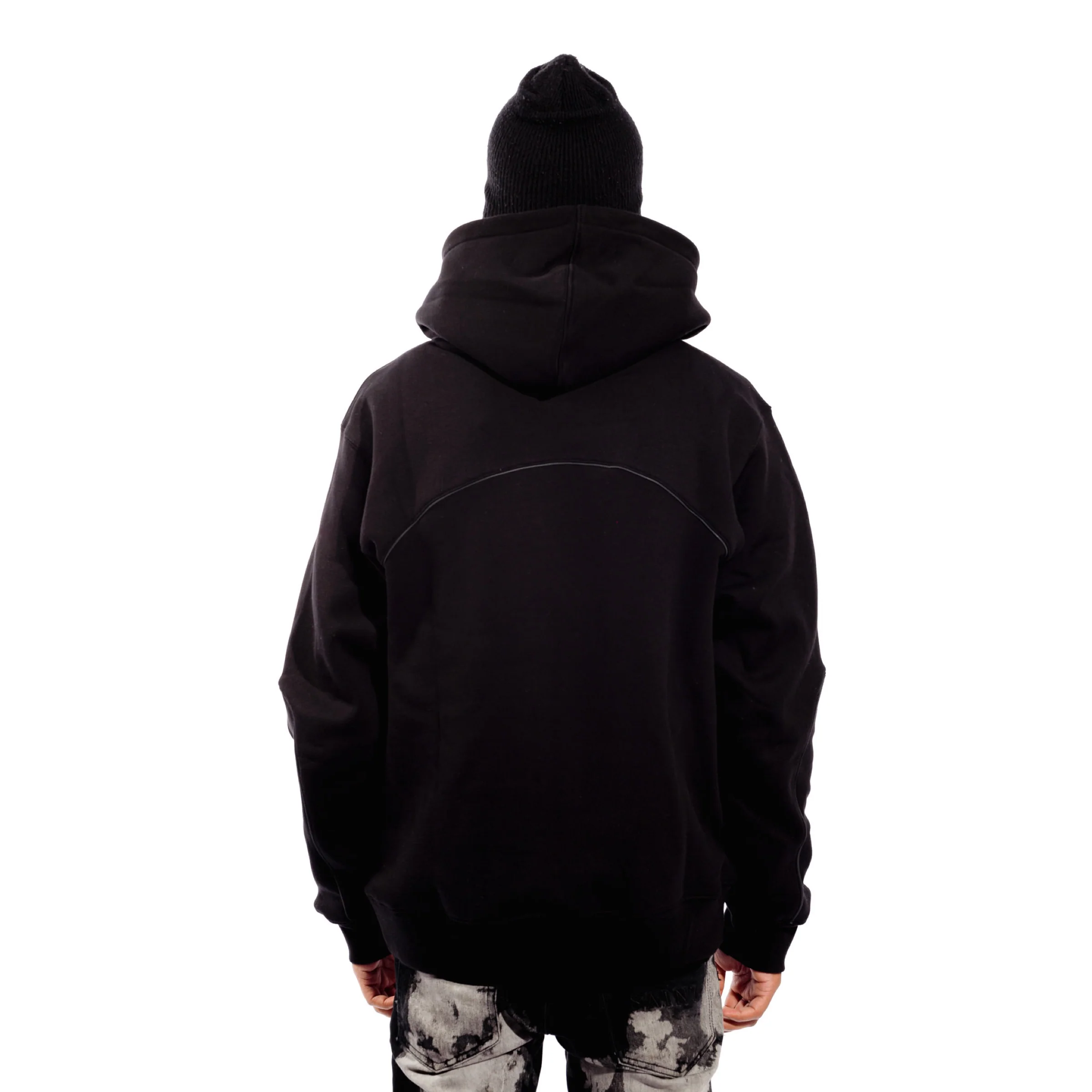 UNDERRATED 3M Reflective Hoodie - Black - Image 7