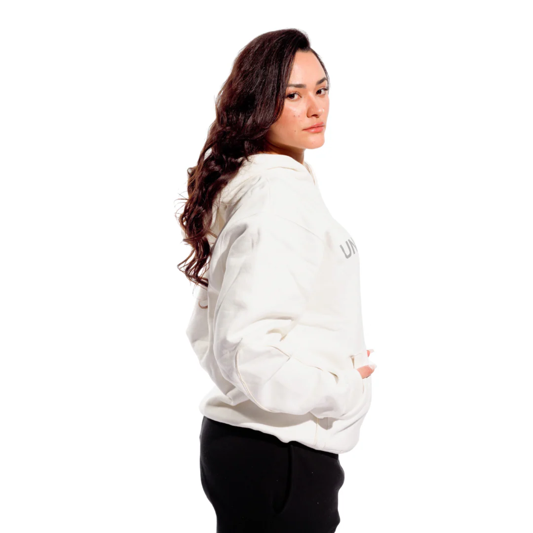 UNDERRATED 3M Reflective Hoodie - White - Image 4