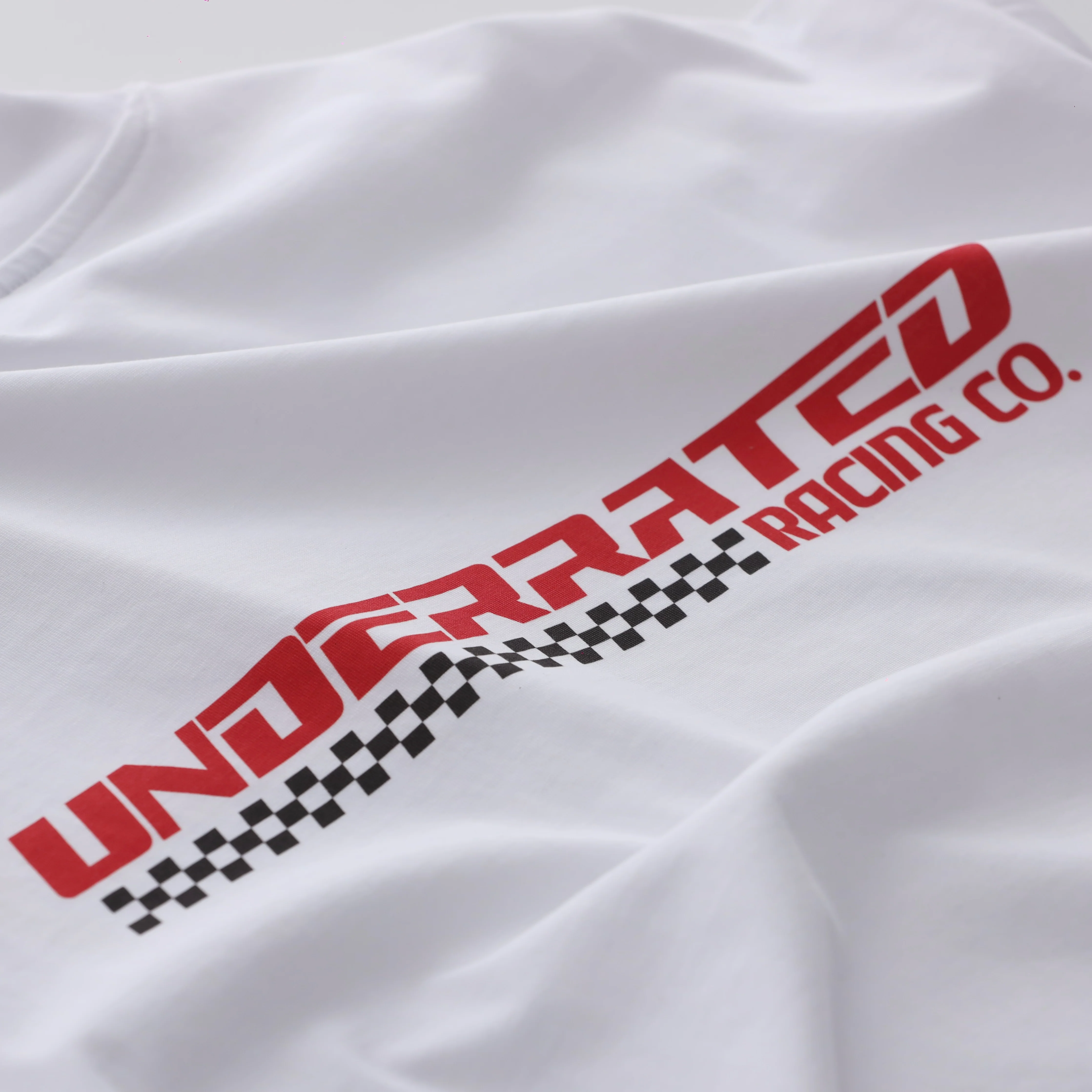 UNDERRATED Racing Co T-Shirt - White - Image 8
