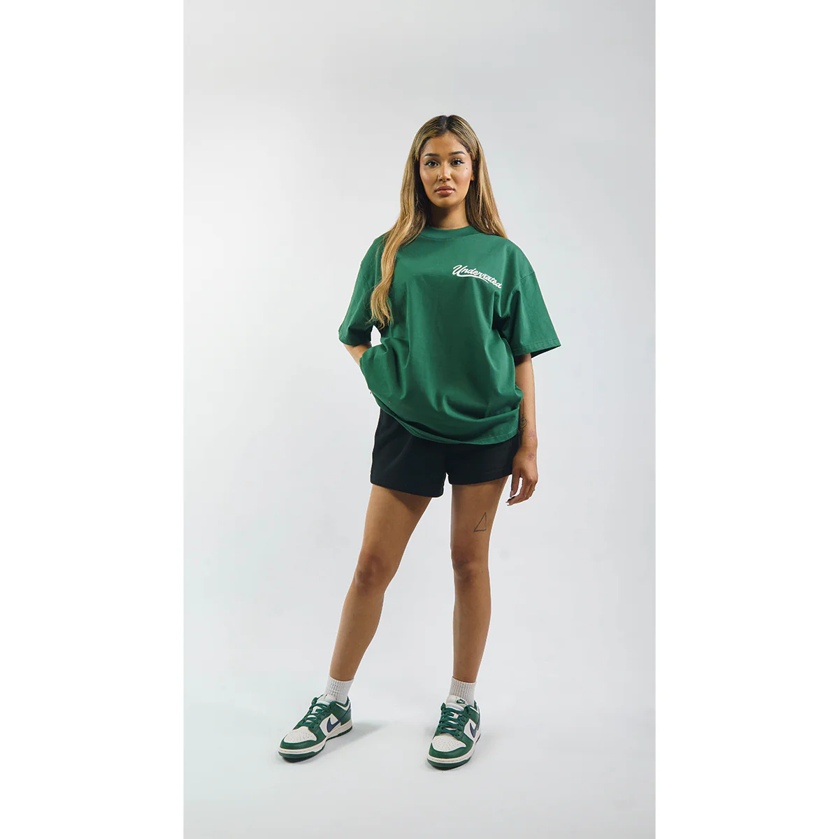Underrated Signature T-Shirt - Forest Green - Image 3