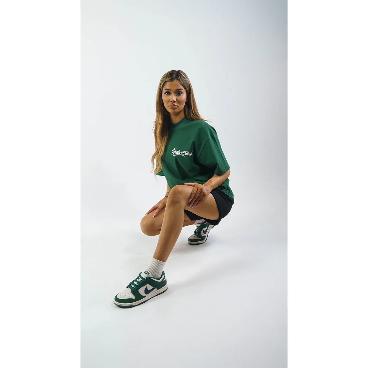 Underrated Signature T-Shirt - Forest Green - Image 6