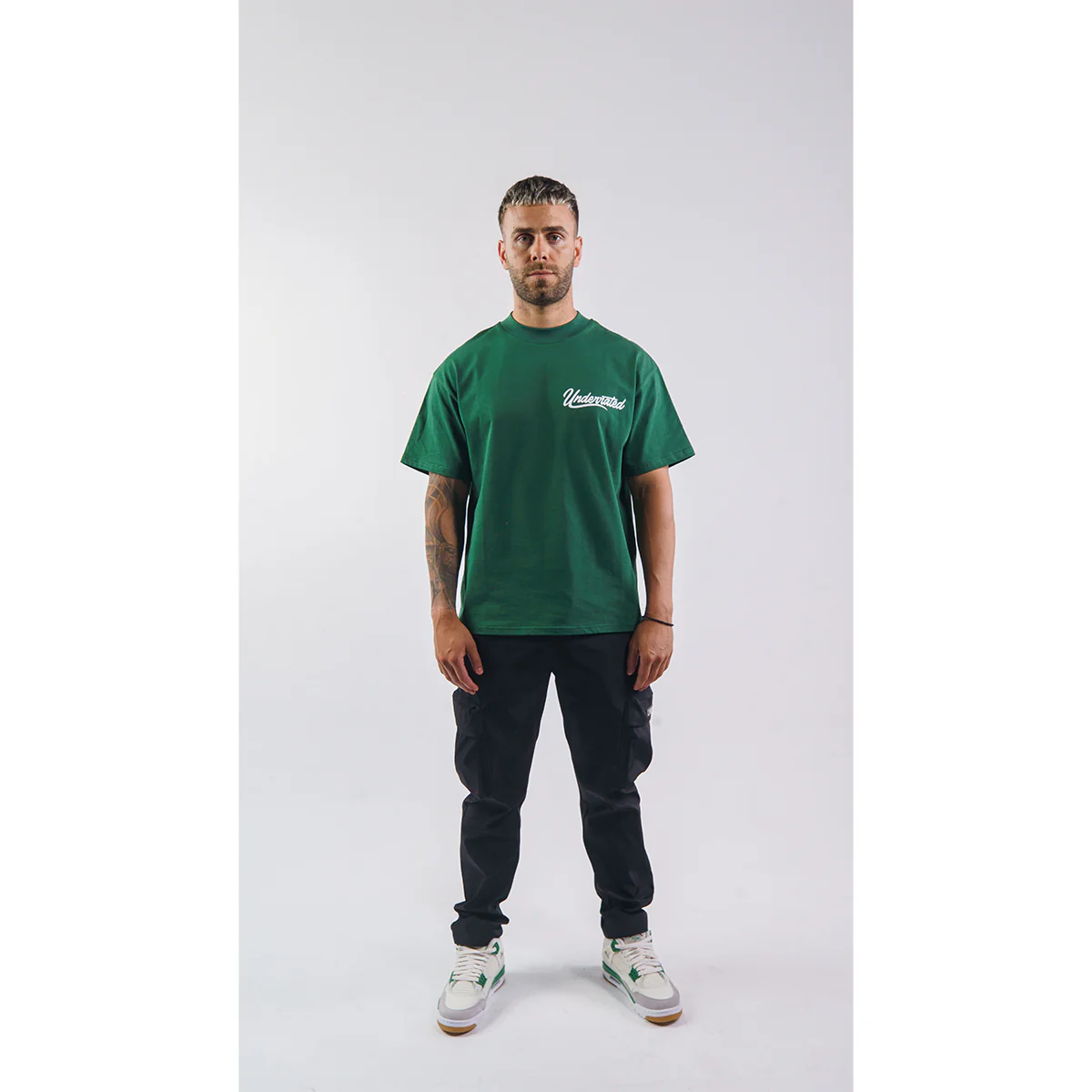 Underrated Signature T-Shirt - Forest Green - Image 7