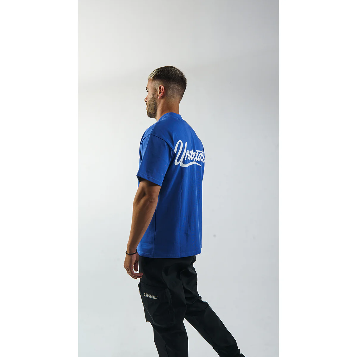 Underrated Signature T-Shirt - Royal Blue - Image 8