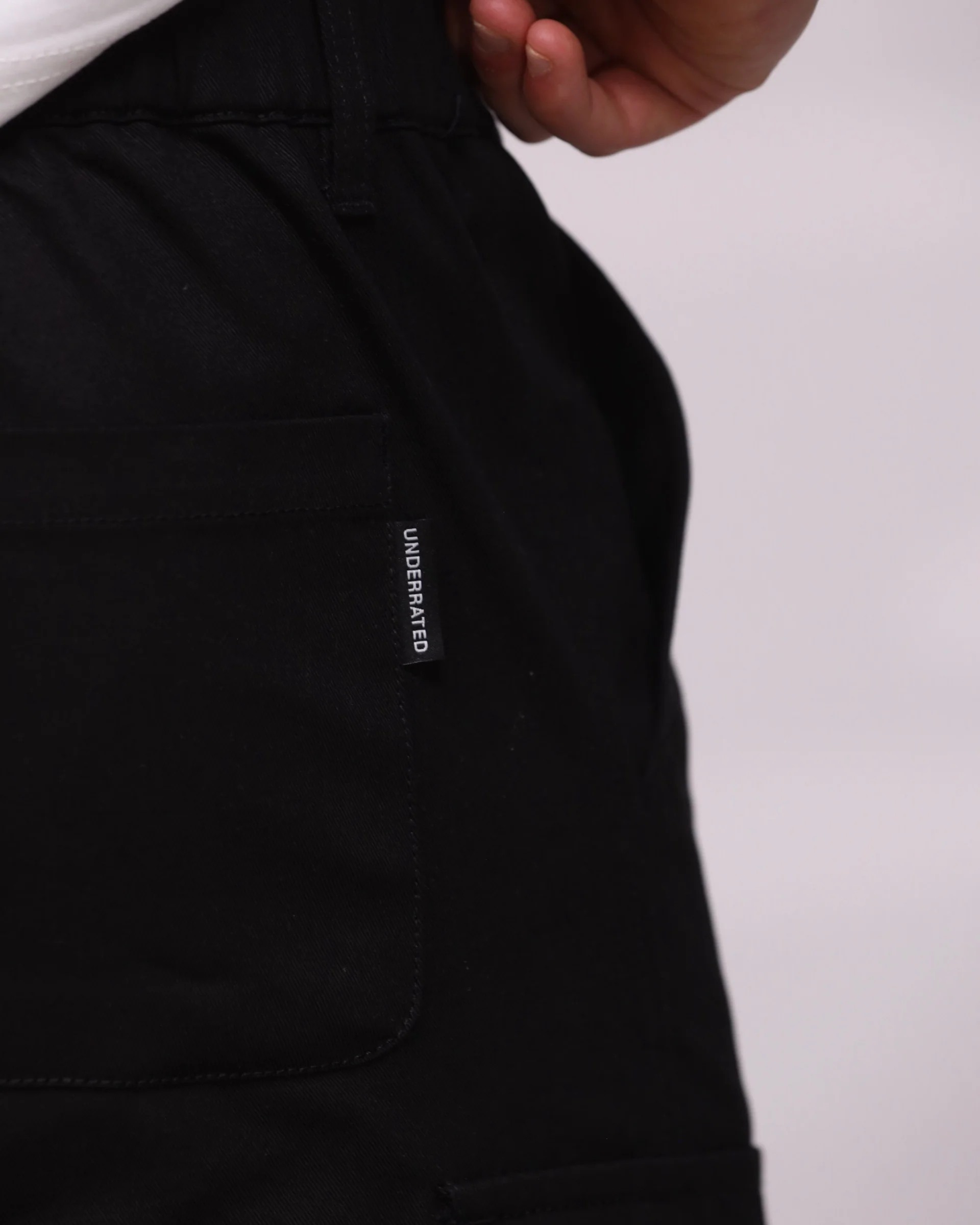UNDERRATED Zip-Off Cargo Pant - Black - Image 13