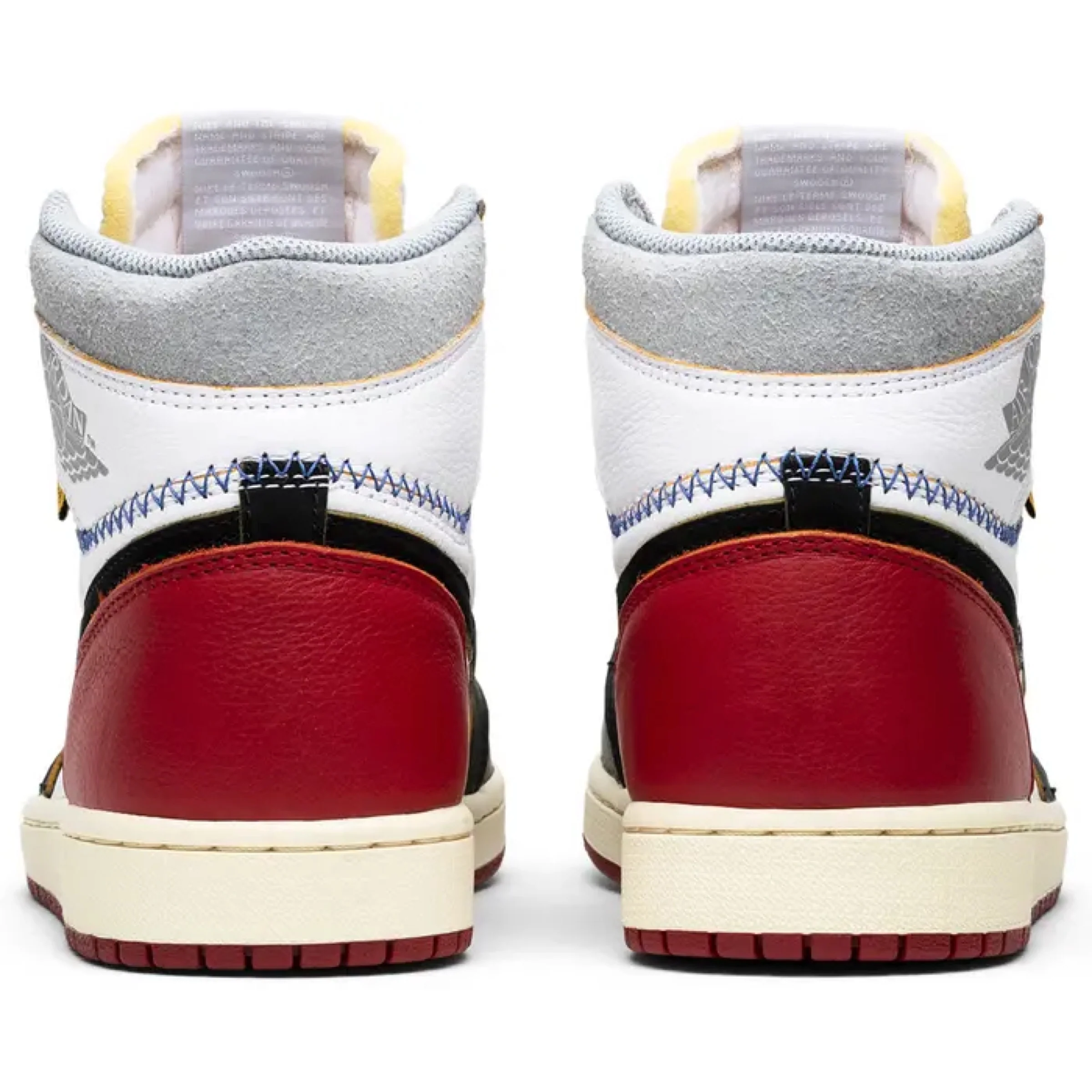Union LA x Air Jordan 1 Retro High 'Black Toe' - Image 4