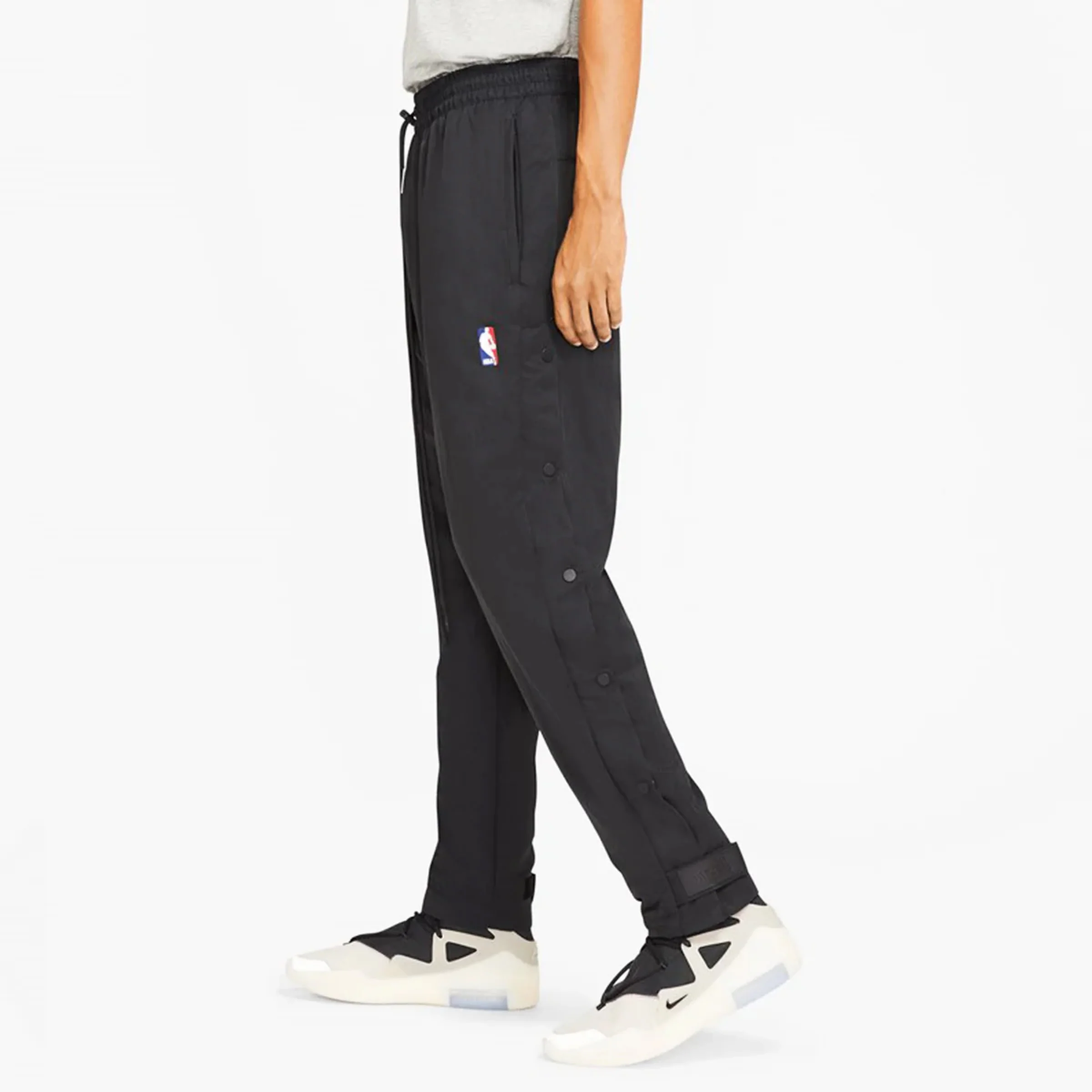 FEAR OF GOD X Nike NBA Nylon Warm Up Pants - Off Noir - Image 3
