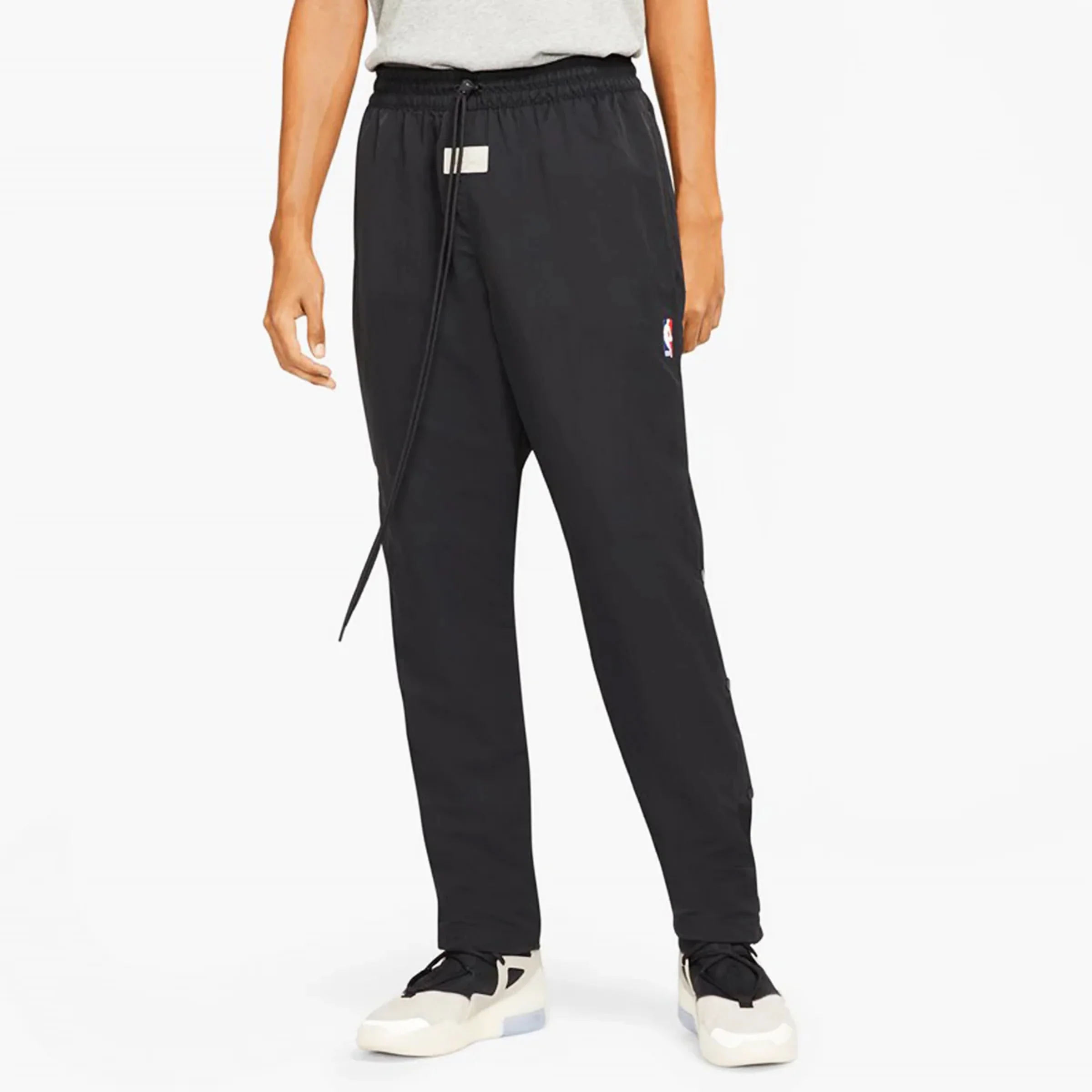 FEAR OF GOD X Nike NBA Nylon Warm Up Pants - Off Noir - Image 4